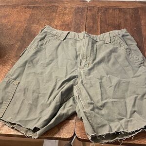 Carhartt Women's Khaki Cargo Shorts